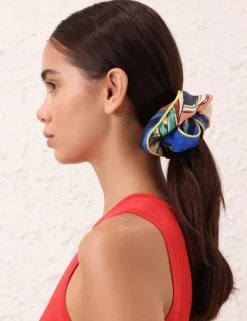 ZIMMERMANN Hair Accessories<Double Faced Silk Scrunchie