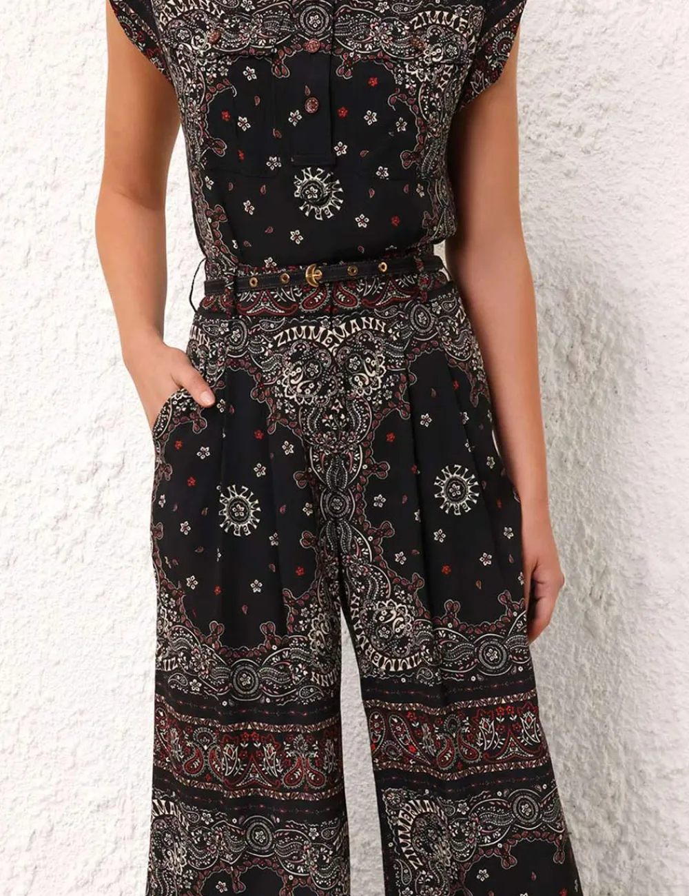 ZIMMERMANN Clothing<Double Tuck Pant