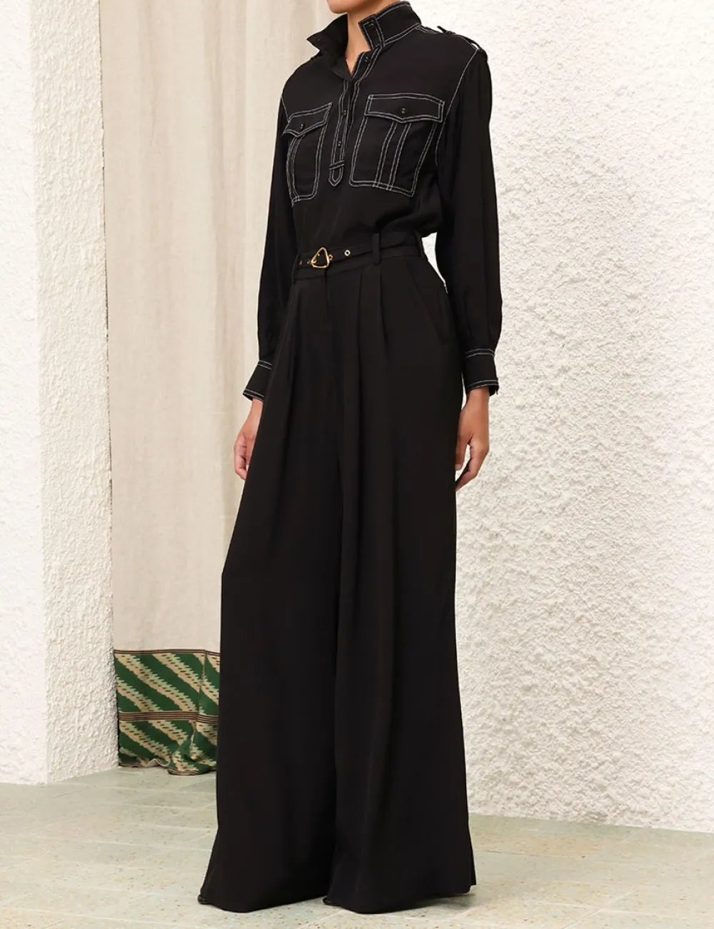 ZIMMERMANN Clothing<Double Tuck Pant