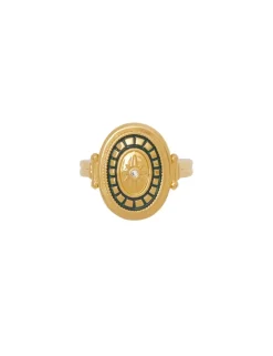 ZIMMERMANN Form & Light<Enamel Signet Ring