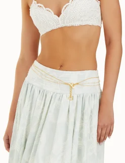 ZIMMERMANN Chains<Fine Collage Belly Chain