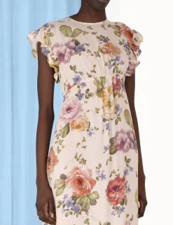 ZIMMERMANN Luminosity<Frill Midi Dress