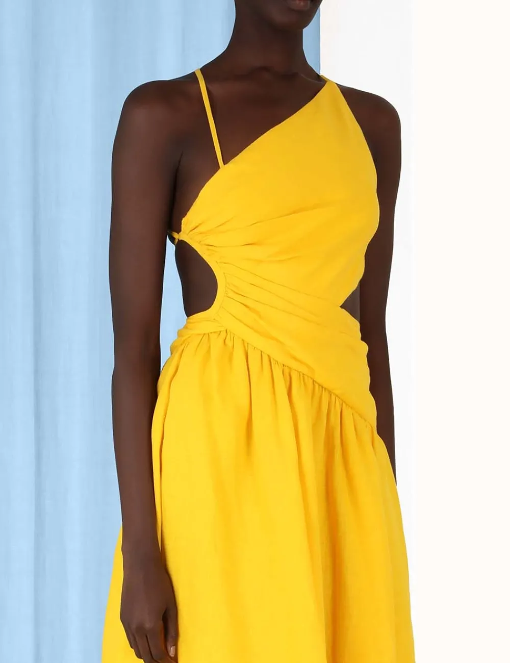 ZIMMERMANN Dresses & Coverups<Ginger Asymmetric Midi Dress