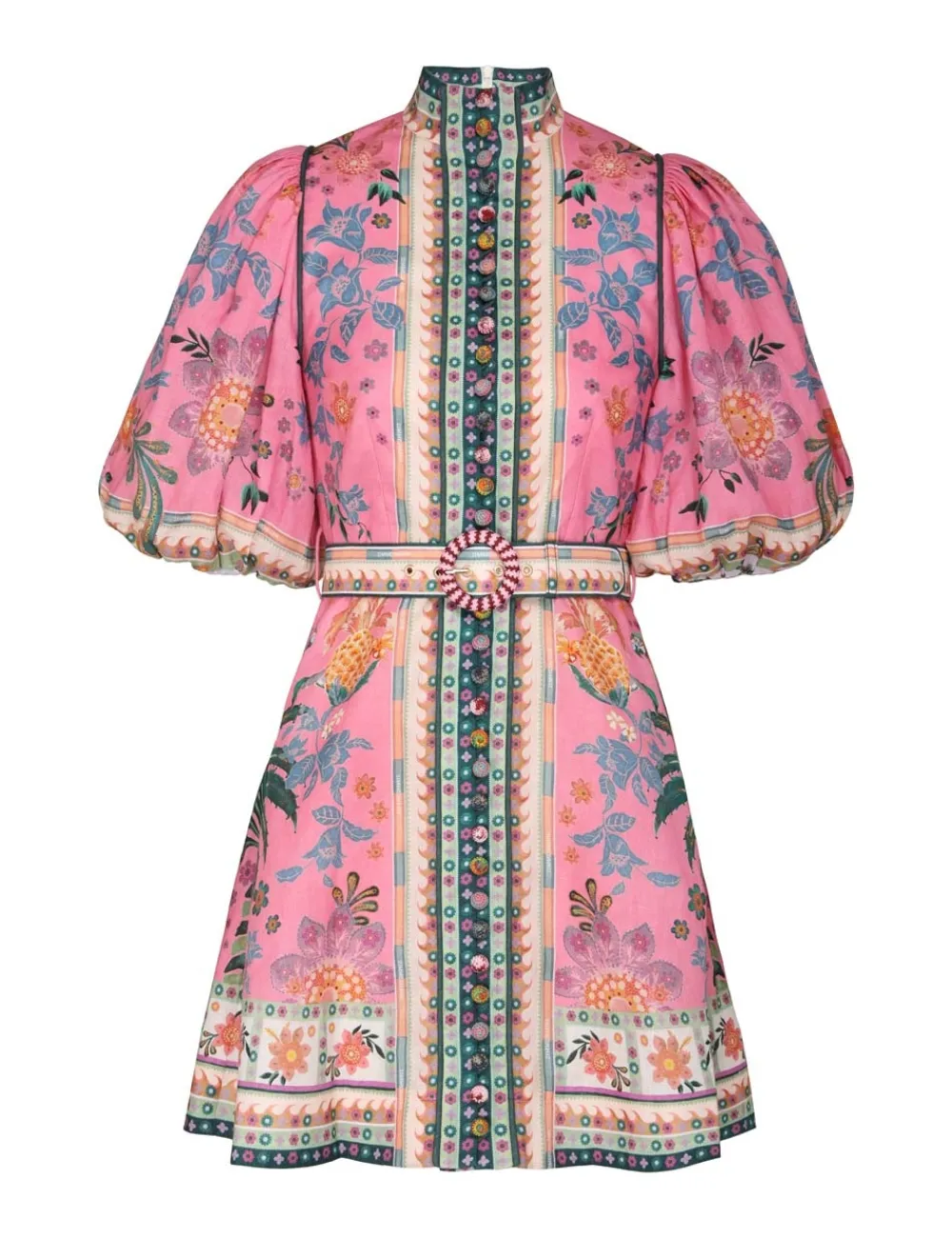 ZIMMERMANN Clothing<Ginger Buttoned Mini Dress