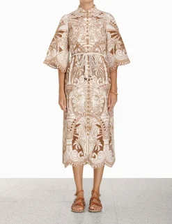 ZIMMERMANN Dresses & Coverups<Ginger Embroidered Shirt Dress