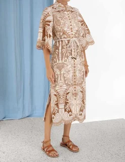 ZIMMERMANN Dresses & Coverups<Ginger Embroidered Shirt Dress