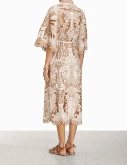 ZIMMERMANN Dresses & Coverups<Ginger Embroidered Shirt Dress