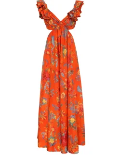 ZIMMERMANN Dresses & Coverups<Ginger Frill Midi Dress