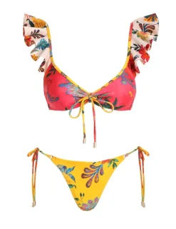 ZIMMERMANN Bikinis<Ginger Frill Shoulder Bikini