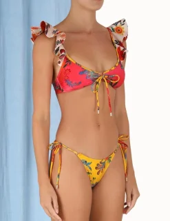 ZIMMERMANN Bikinis<Ginger Frill Shoulder Bikini