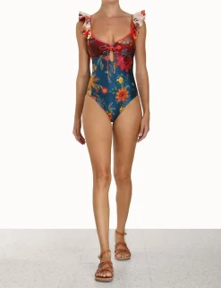 ZIMMERMANN One Pieces<Ginger Frill Shoulder 1Pc