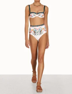 ZIMMERMANN Bikinis<Ginger High Waist Pant