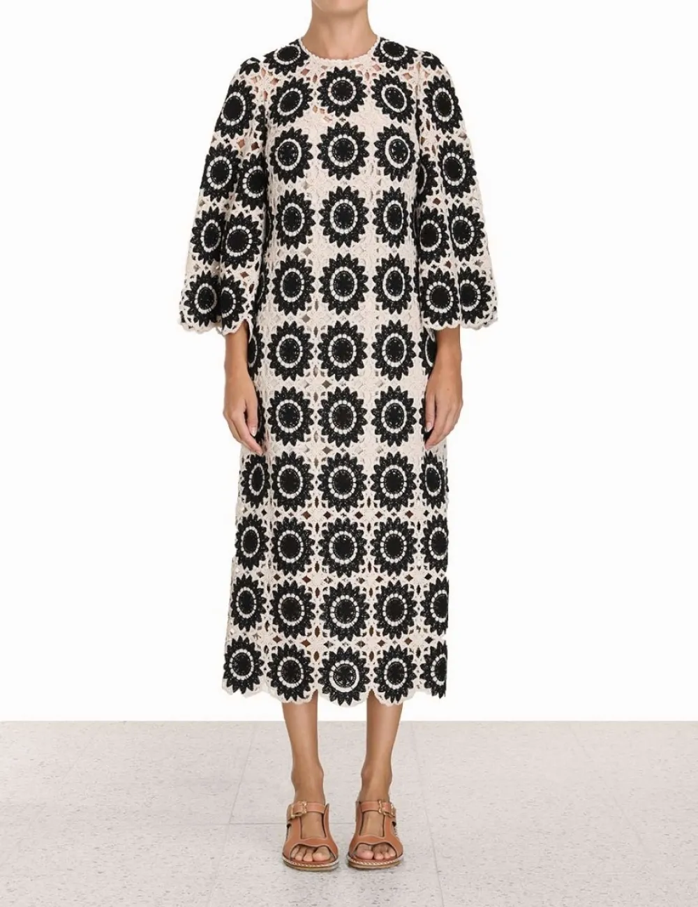 ZIMMERMANN Dresses & Coverups<Ginger Lace Midi Dress