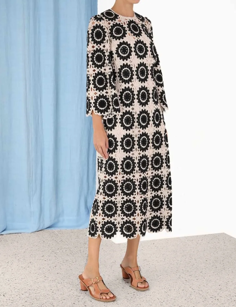 ZIMMERMANN Dresses & Coverups<Ginger Lace Midi Dress
