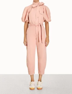 ZIMMERMANN Denim<Ginger Lantern Sleeve Shirt
