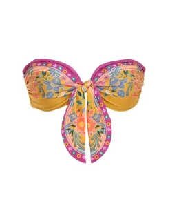 ZIMMERMANN Bikinis<Ginger Scarf Tie Bra