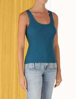 ZIMMERMANN Tops<Ginger Scoop Neck Tank