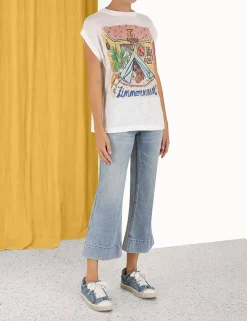 ZIMMERMANN Tops<Ginger Sleeveless Tee
