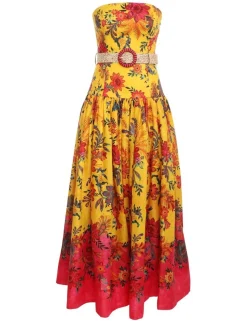 ZIMMERMANN Dresses & Coverups<Ginger Strapless Midi Dress