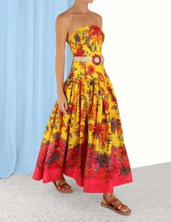 ZIMMERMANN Dresses & Coverups<Ginger Strapless Midi Dress