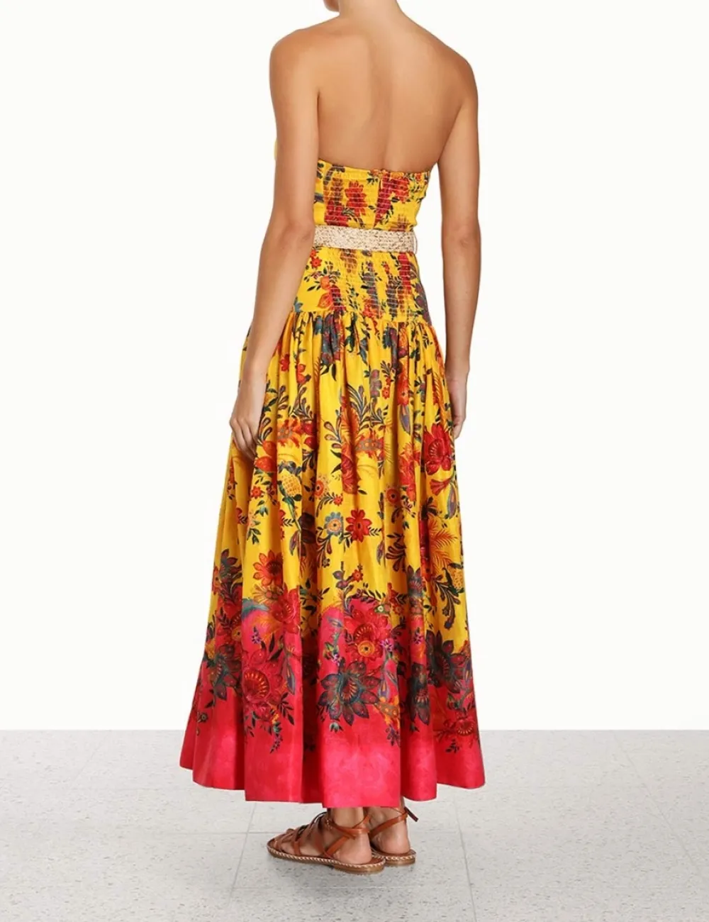 ZIMMERMANN Dresses & Coverups<Ginger Strapless Midi Dress