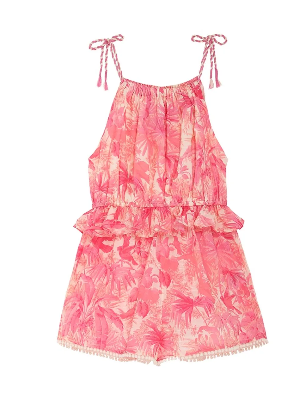 ZIMMERMANN Clothing<Ginger Tie Shoulder Playsuit