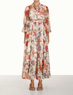 ZIMMERMANN Dresses & Coverups<Ginger Tiered Midi Dress