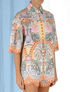 ZIMMERMANN Tops<Ginger Tropical Shirt