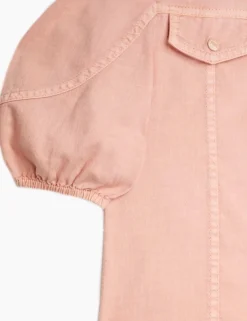 ZIMMERMANN Clothing<Ginger Utility Denim Top