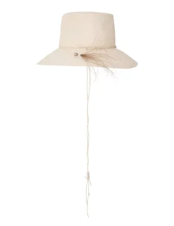 ZIMMERMANN Hats<Glazed Straw Collapsible Hat