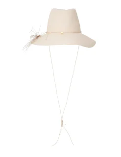ZIMMERMANN Accessories<Glazed Straw Collapsible Hat