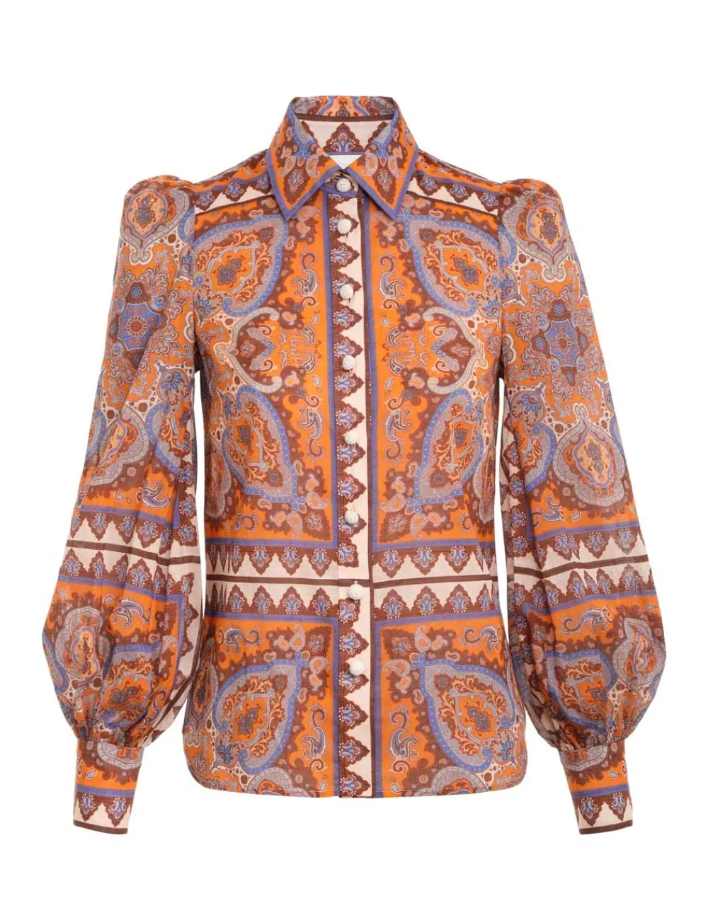 ZIMMERMANN Clothing<Halcyon Blouson Blouse