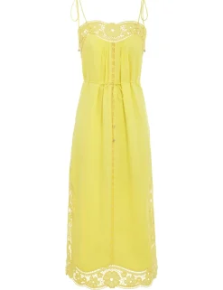 ZIMMERMANN Dresses & Coverups<Halcyon Broderie Slip Dress