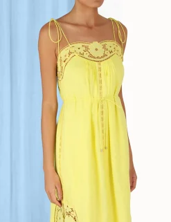 ZIMMERMANN Dresses & Coverups<Halcyon Broderie Slip Dress