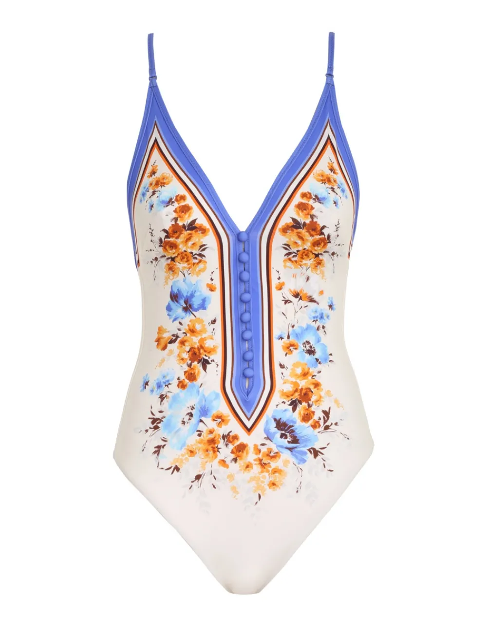 ZIMMERMANN One Pieces<Halcyon Button Plunge 1Pc