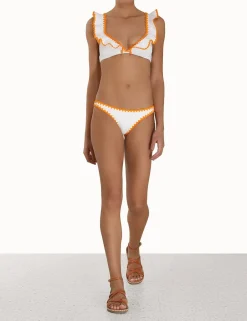 ZIMMERMANN Bikinis<Halcyon Crochet Frill Bikini