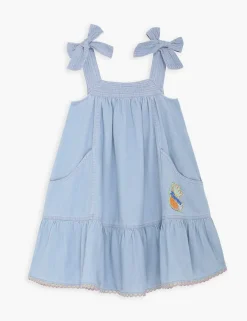 ZIMMERMANN Denim<Halcyon Denim Dress