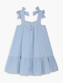 ZIMMERMANN Denim<Halcyon Denim Dress