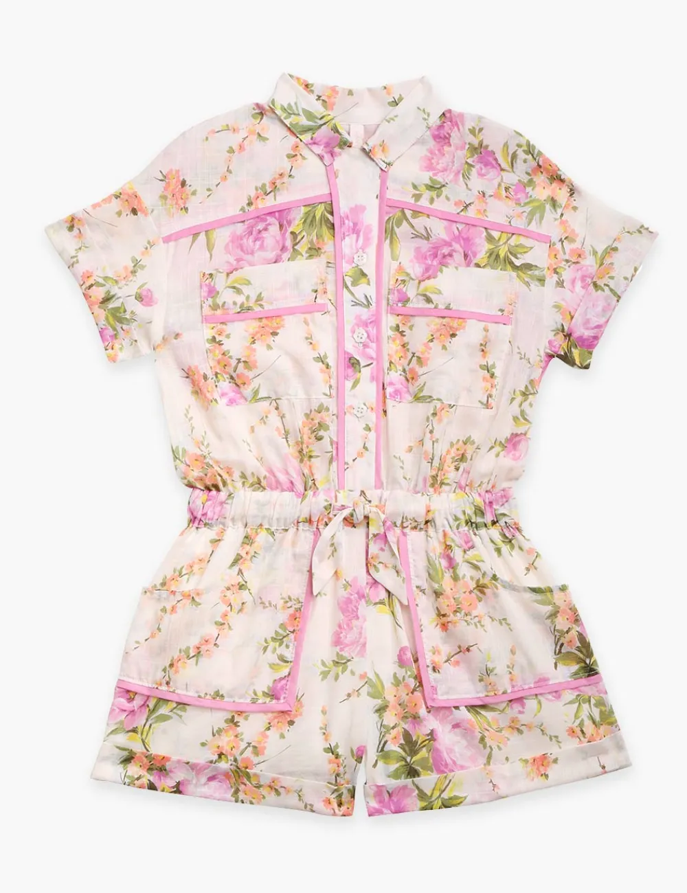 ZIMMERMANN Clothing<Halcyon Floral Playsuit