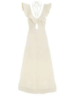 ZIMMERMANN Dresses & Coverups<Halcyon Flutter Midi Dress