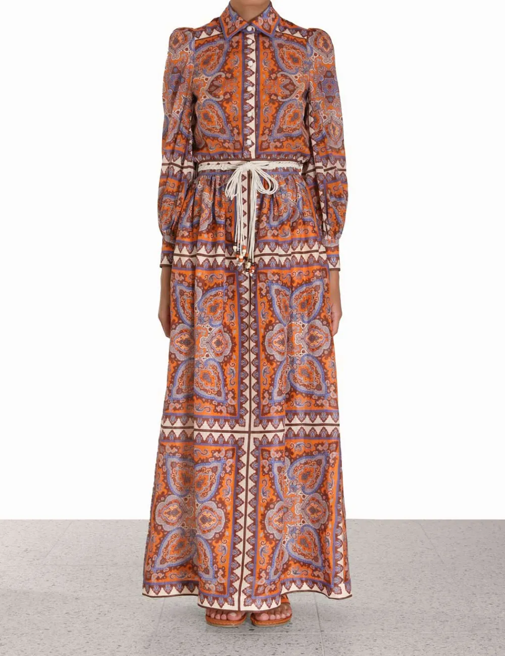 ZIMMERMANN Clothing<Halcyon Maxi Skirt