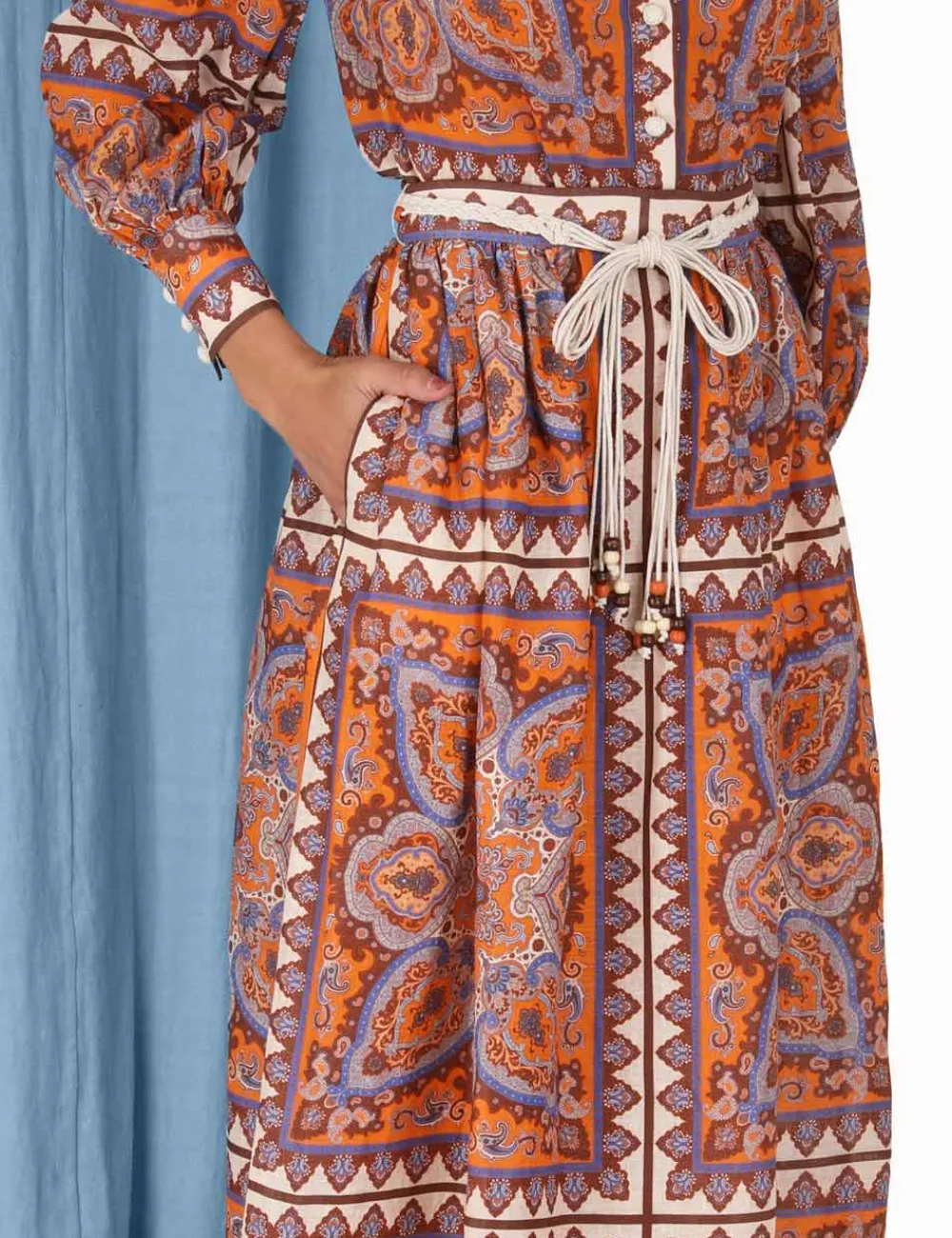 ZIMMERMANN Skirts<Halcyon Maxi Skirt