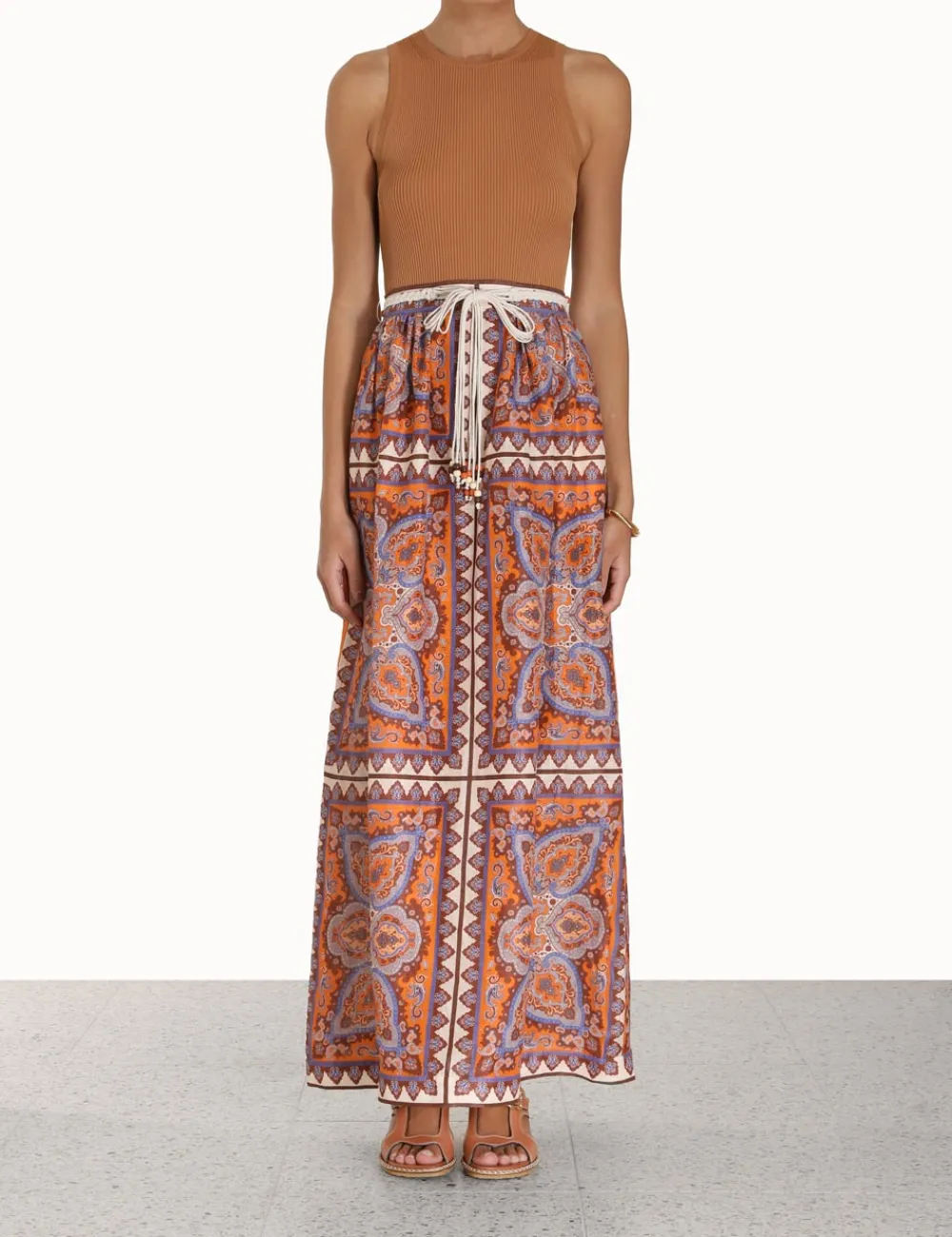 ZIMMERMANN Skirts<Halcyon Maxi Skirt