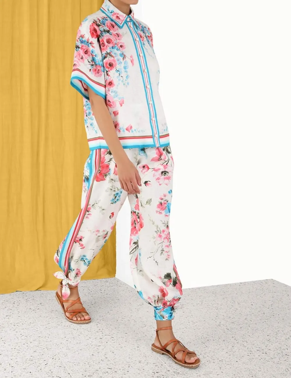 ZIMMERMANN Clothing<Halcyon Oversized Shirt