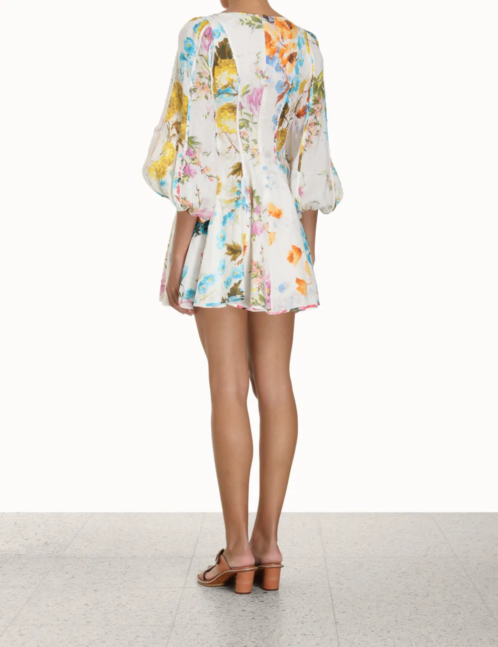 ZIMMERMANN Dresses & Coverups<Halcyon Panelled Mini Dress