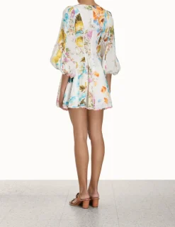 ZIMMERMANN Dresses & Coverups<Halcyon Panelled Mini Dress