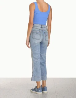 ZIMMERMANN Knitwear<Halcyon Scoop Neck Tank