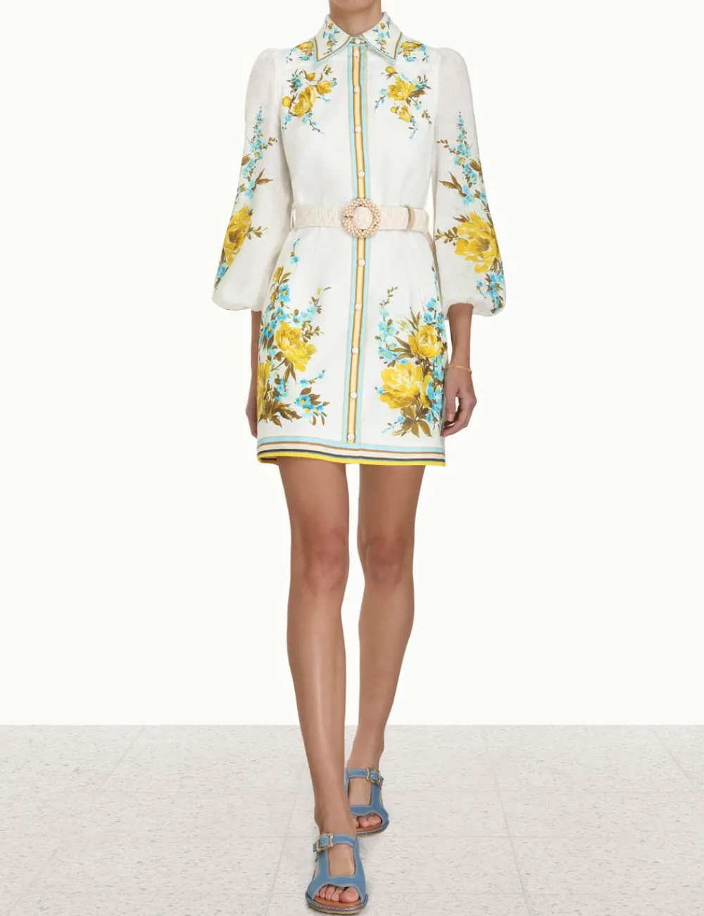 ZIMMERMANN Clothing<Halcyon Shirt Dress