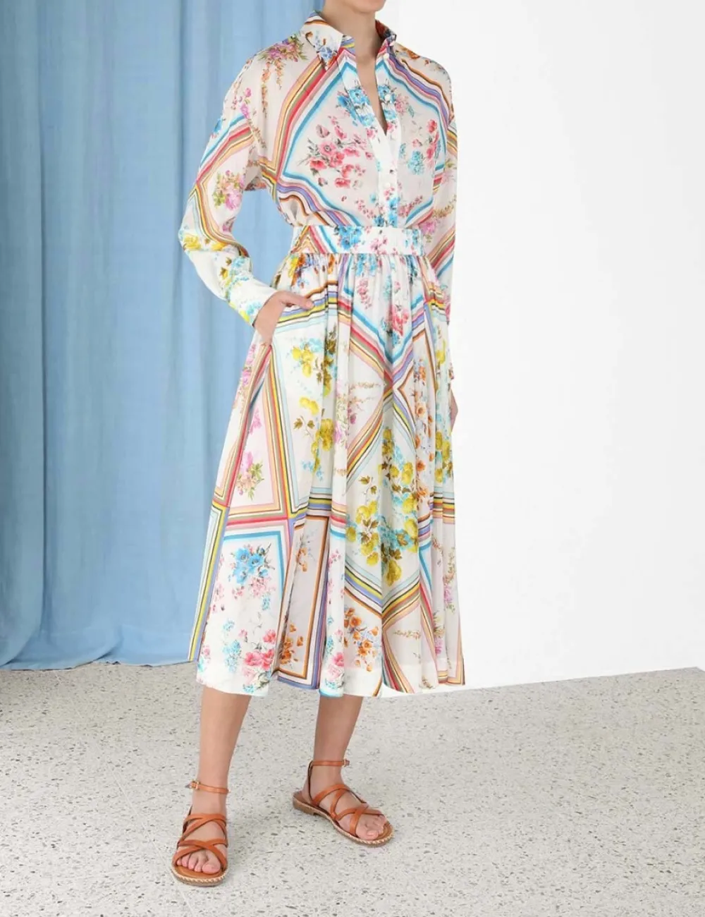 ZIMMERMANN Skirts<Halcyon Swing Skirt