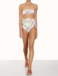 ZIMMERMANN Bikinis<Halcyon Tie Bandeau Bikini